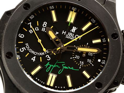 hublot big bang ayrton senna 301.m|Hublot Big Bang 44 mm Ayrton Senna Limited Edition (500p).